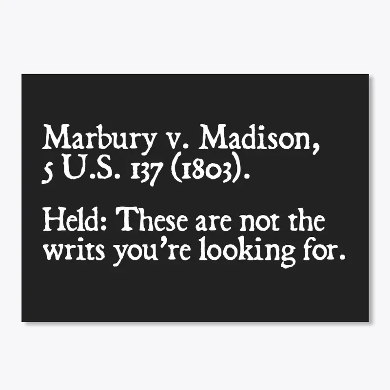 Marbury v. Madison